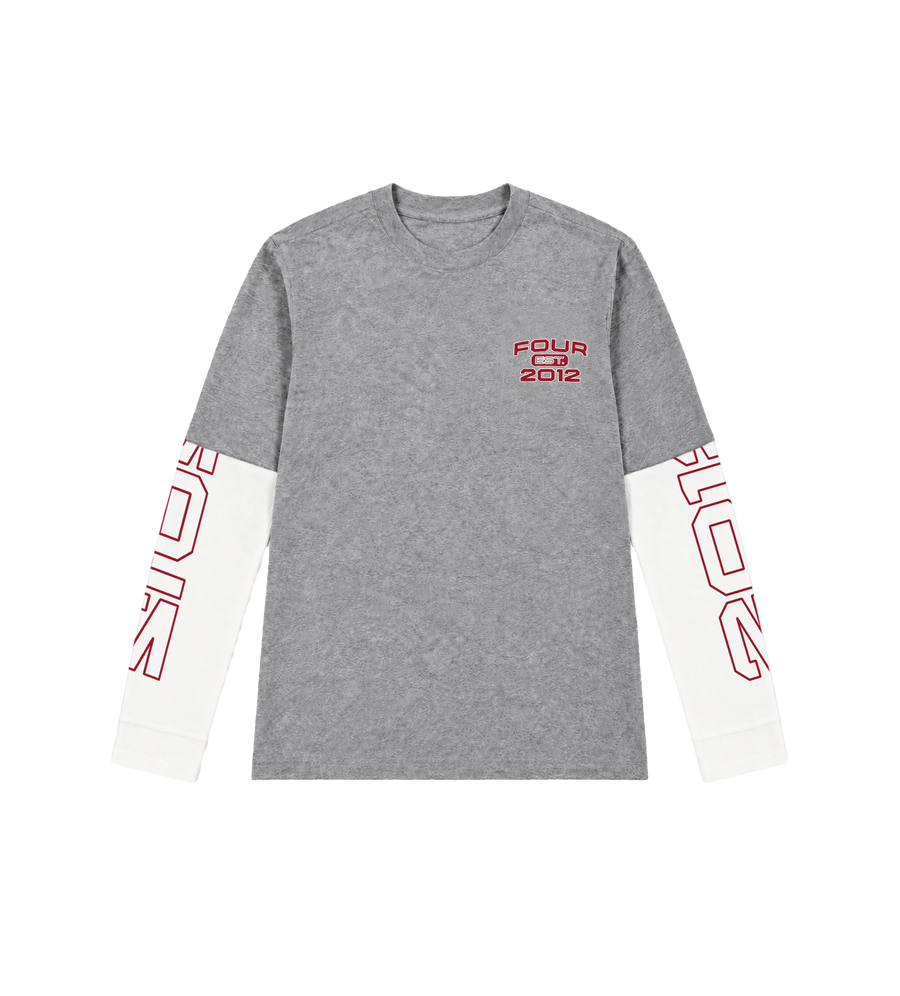 Bold DL Longsleeve Grey Melange