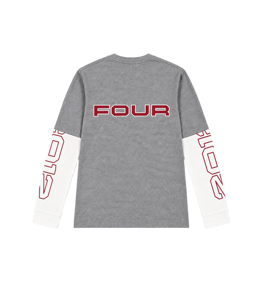 Bold DL Longsleeve Grey Melange