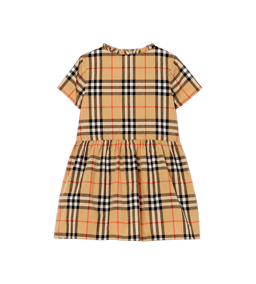 Baby Check Cotton Dress