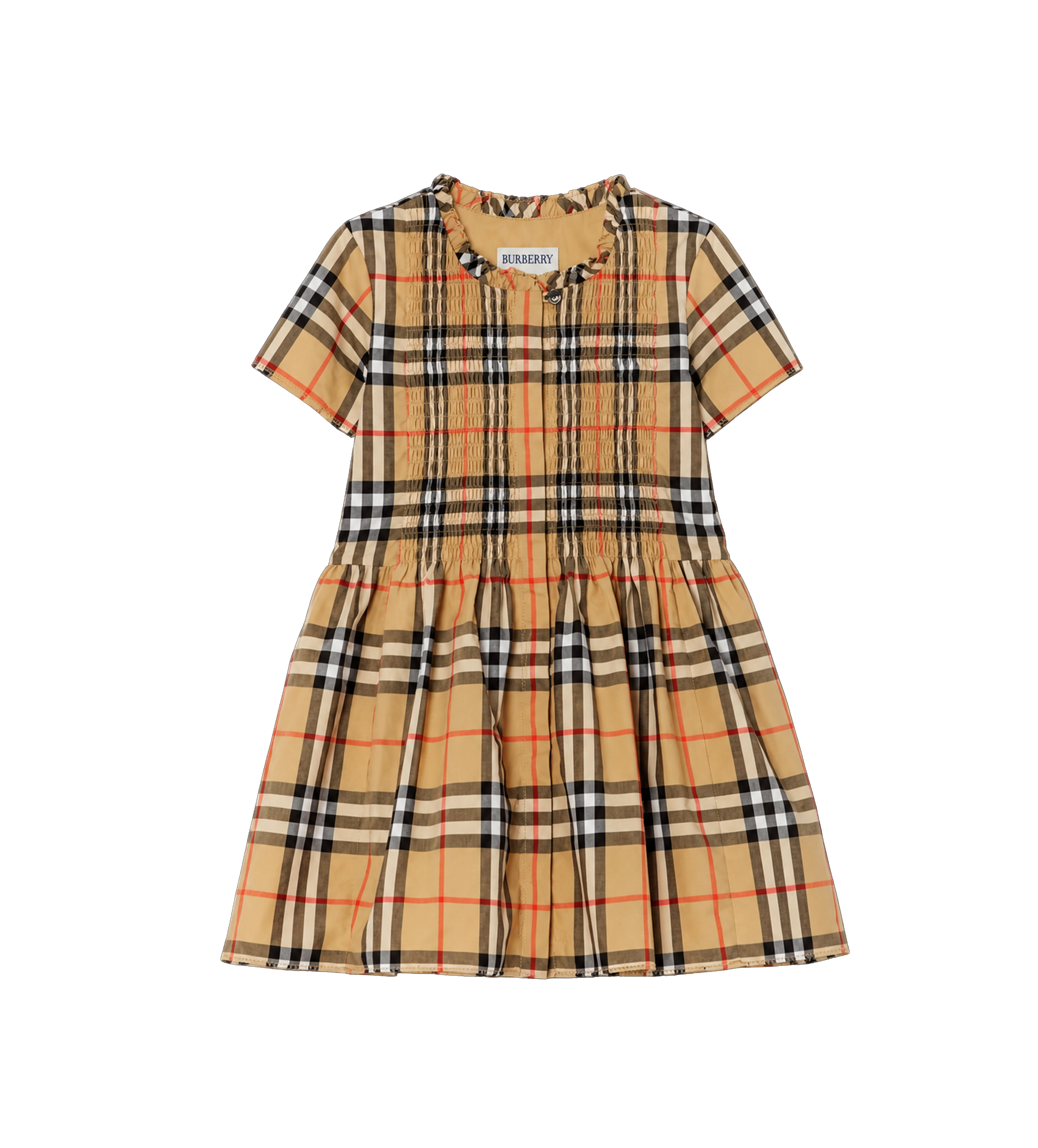 Baby Geruite katoenen jurk