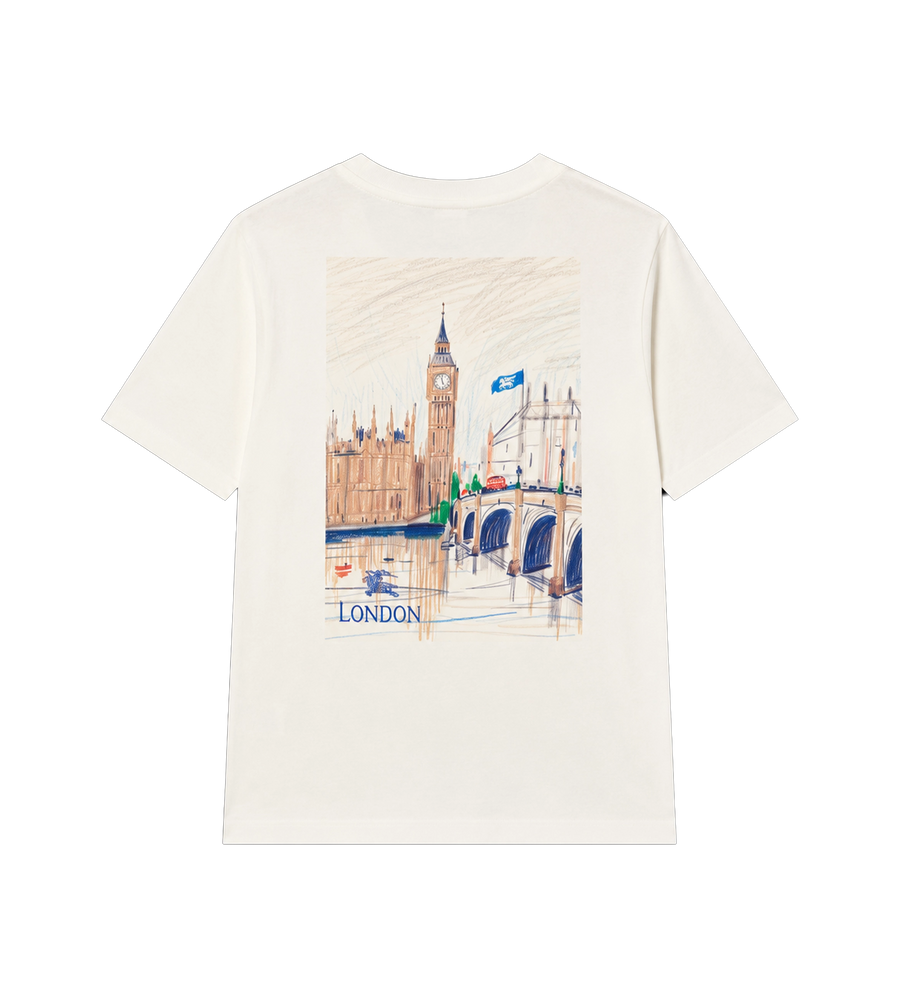 Baby London Bear Cotton T-shirt