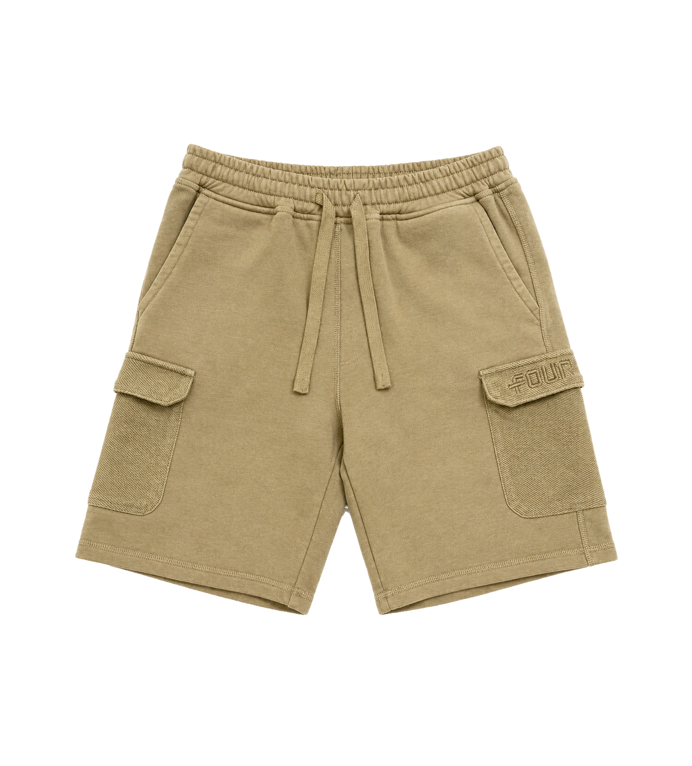 Decay Logo Inside Out Shorts Faded Brick