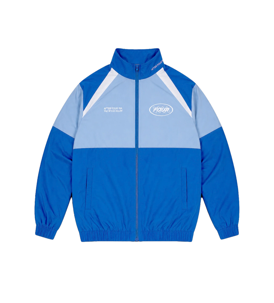 Contained Circles Zip Off Sleeve Jas Donkerblauw