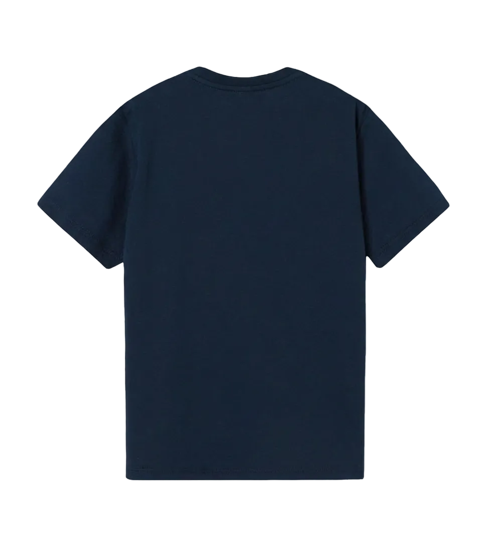 Gucci Kinder katoenen T-shirt in donkerblauw