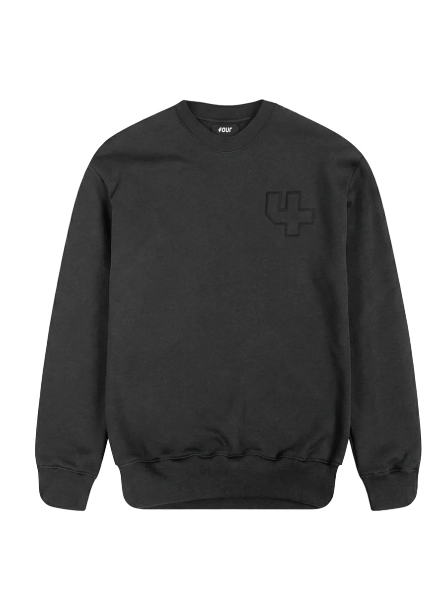 4 Patch Crewneck Asphalt