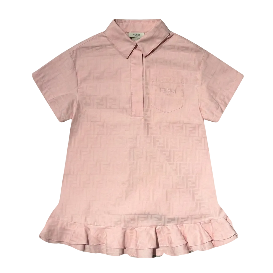 Fendi FF Cotton Jacquard in Pink