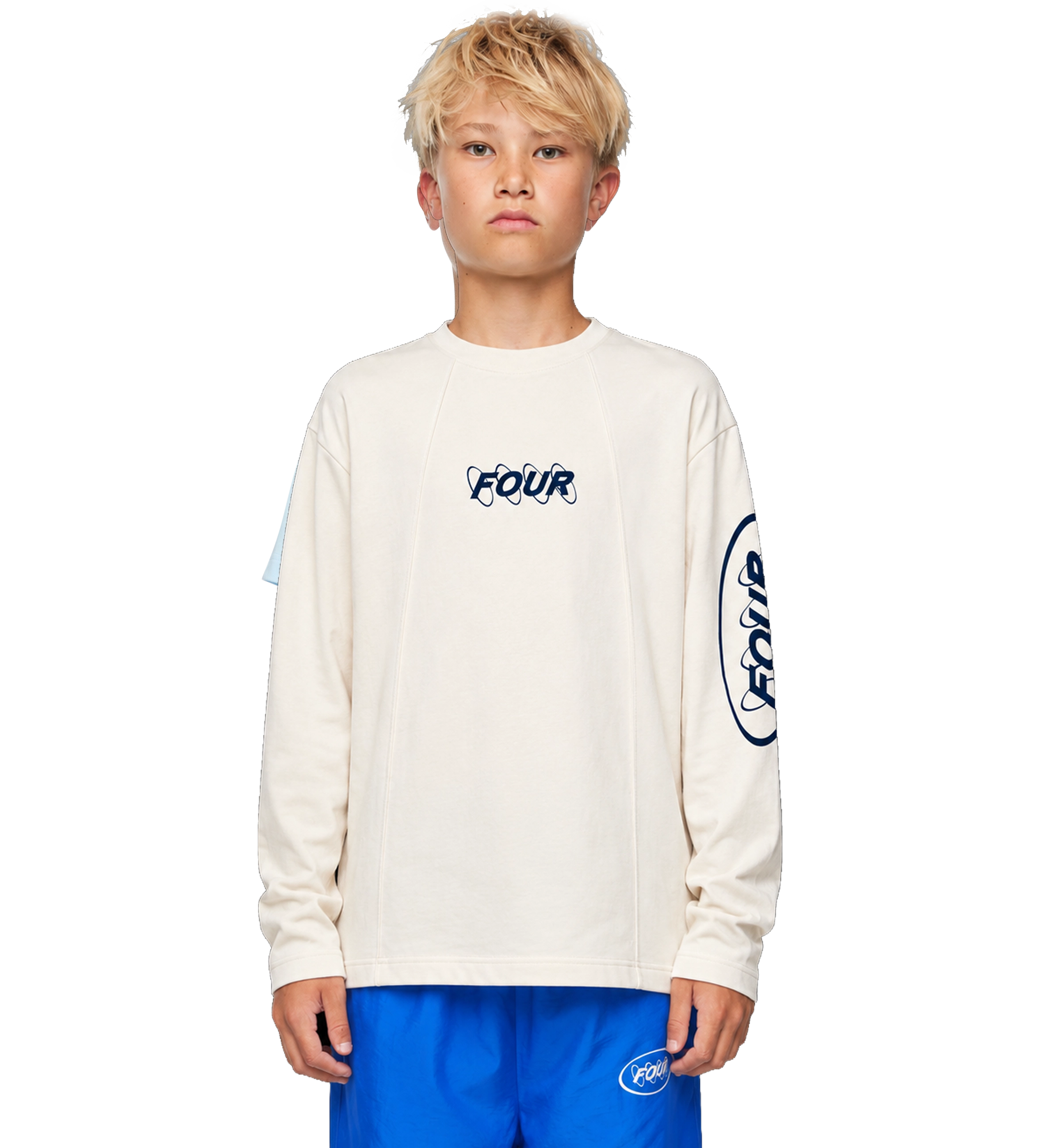 Contained Circles Longsleeve Cannoli Cream