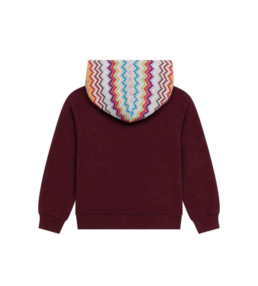 Kids Logo hoodie pruim