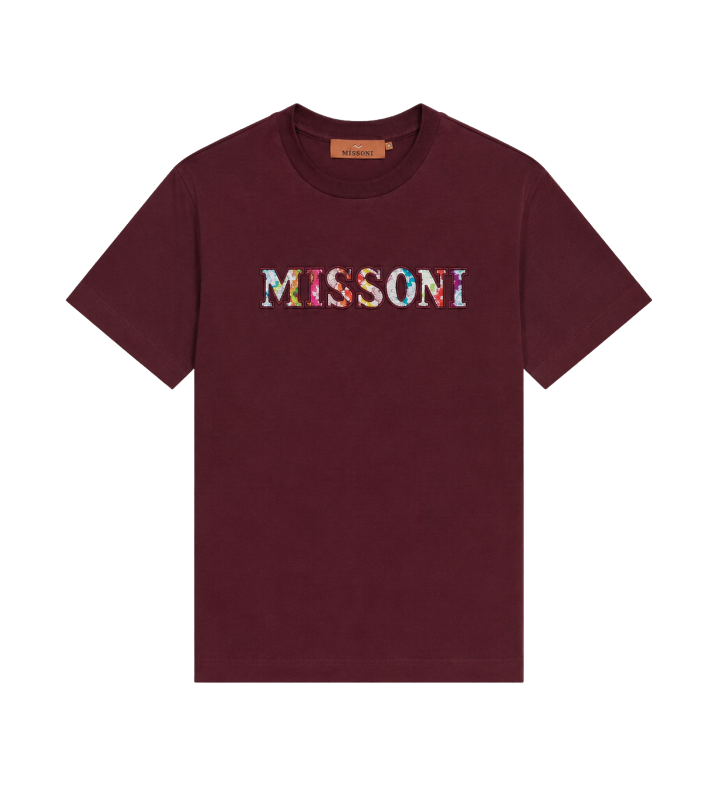 Katoenen Graphic T-Shirt Pruimpaars Kids