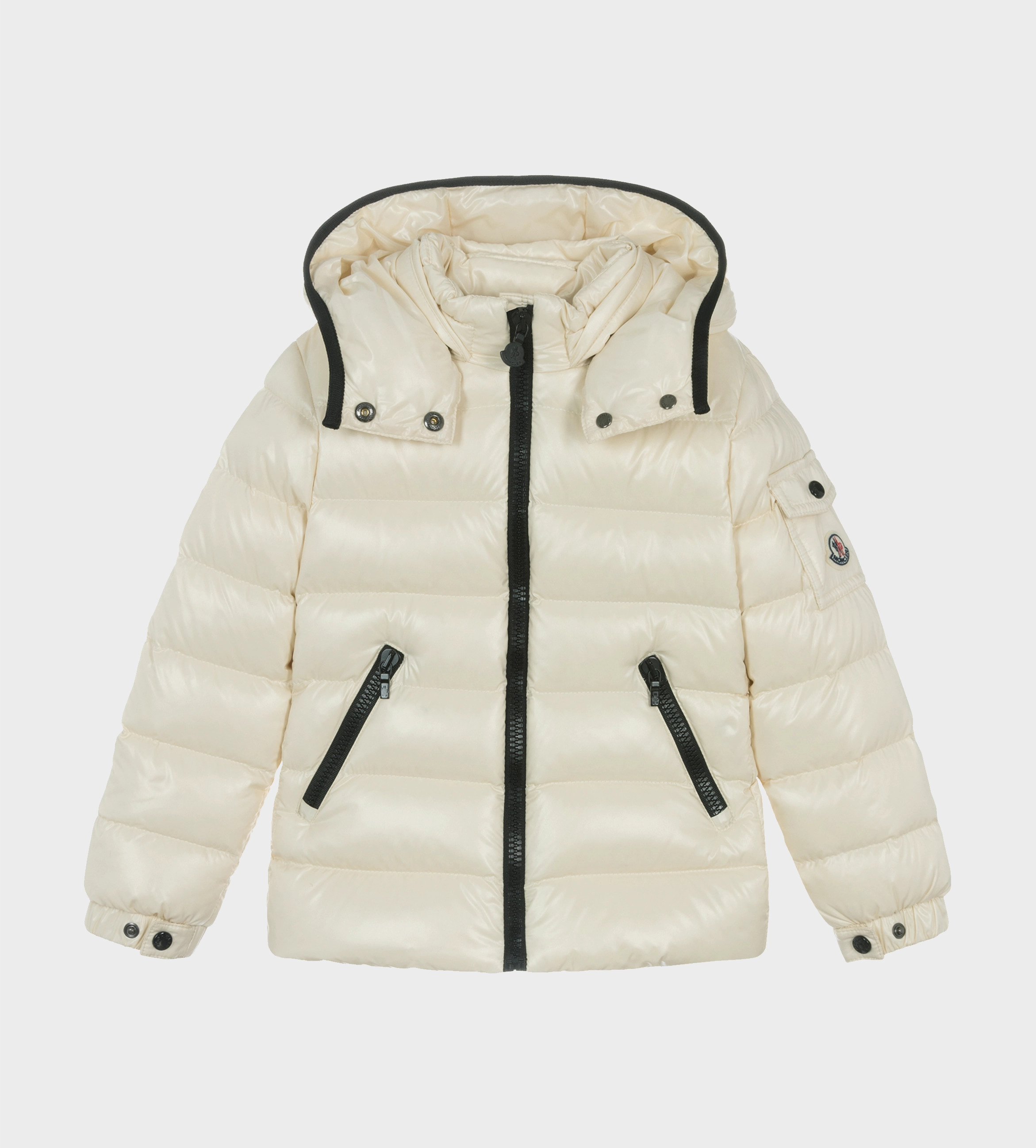 【ひ〜ちゃん様】MONCLER ホワイト ナイロンパーカー 12anni ひ〜ちゃん様】MONCLER ホワイト ナイロンパーカー 12anni