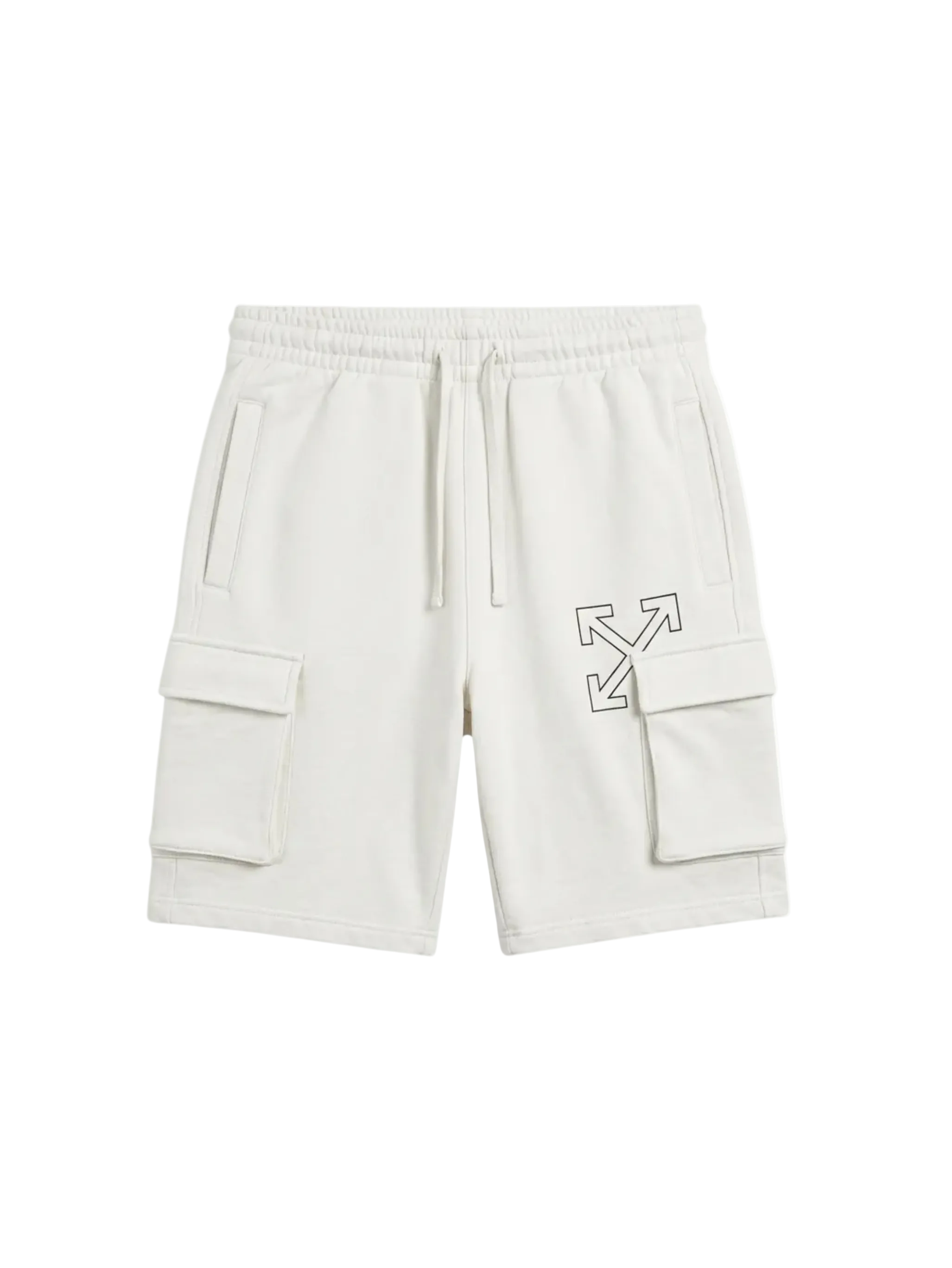 Off-White Arrow Cargo-sweatshirt in wit