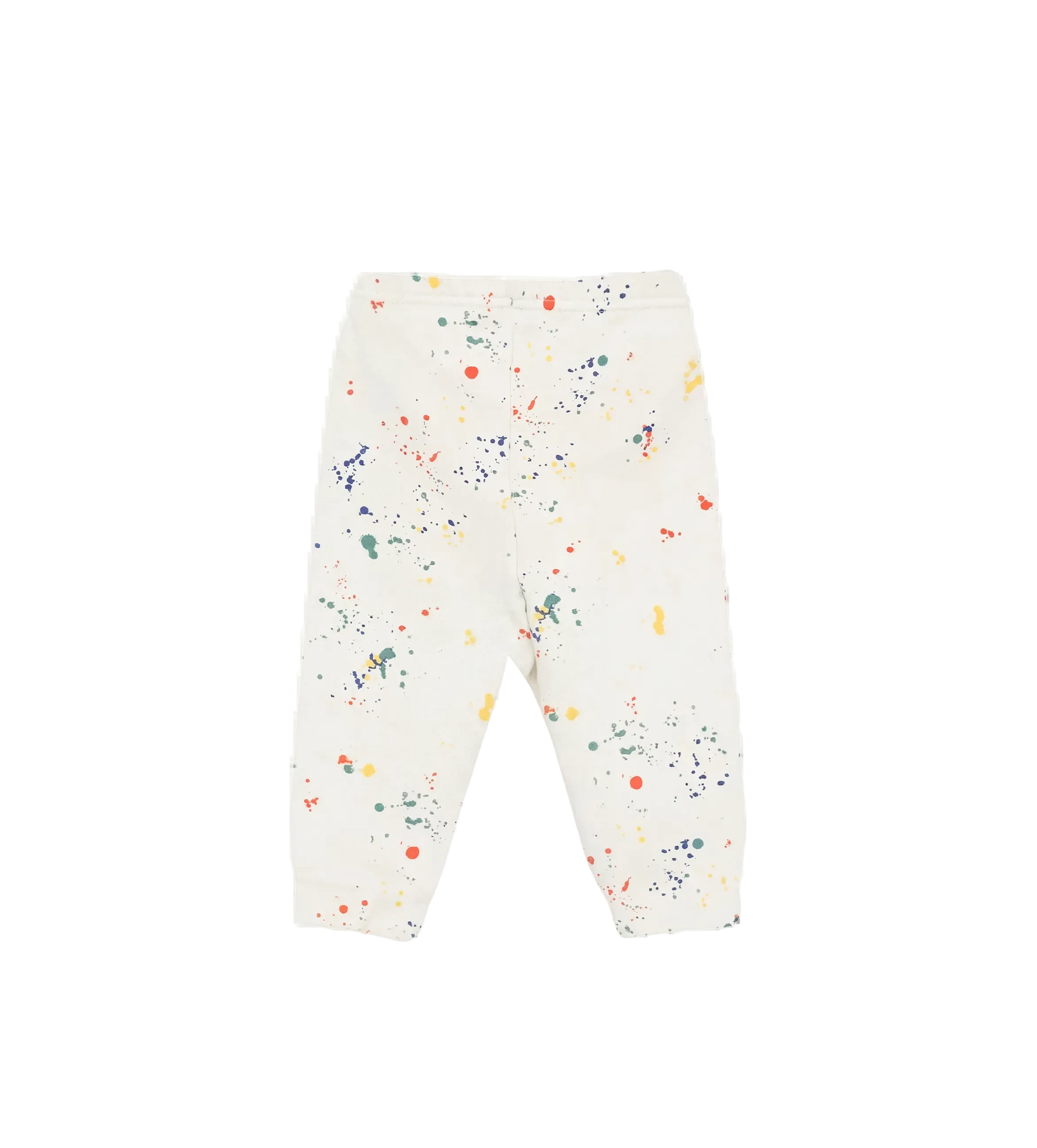 Off-White Kinderbroek met verfspetters in wit