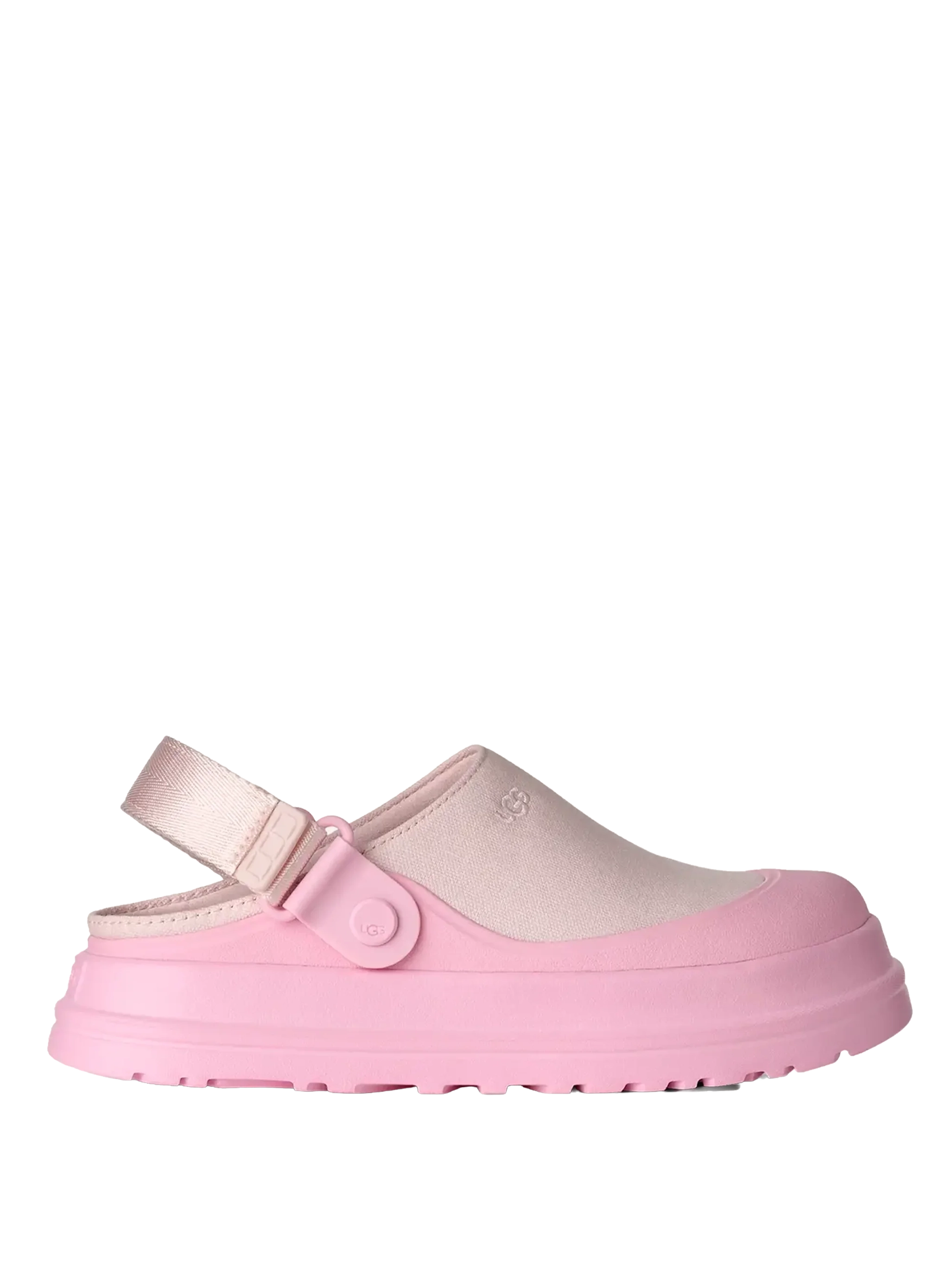 UGG GoldenGlow canvas klomp in roze