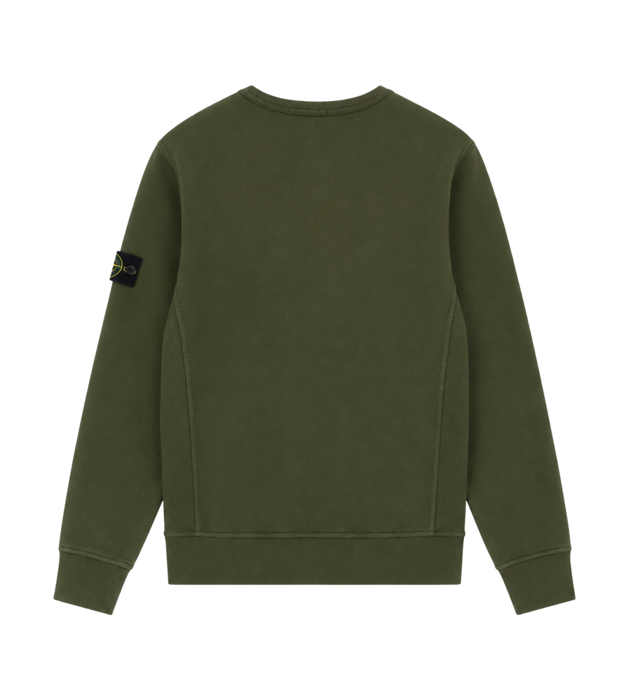 Kids Kompas-patch Crewneck Sweatshirt
