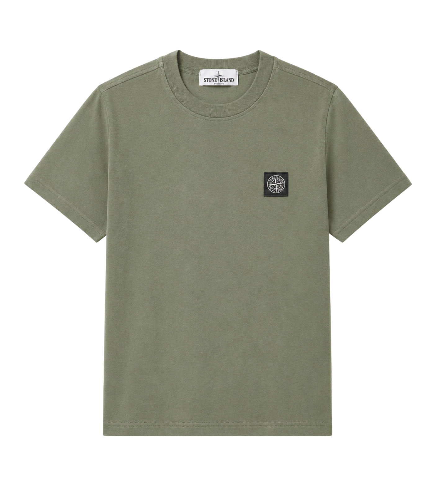 Kids Compass Logo T-Shirt Sage Green