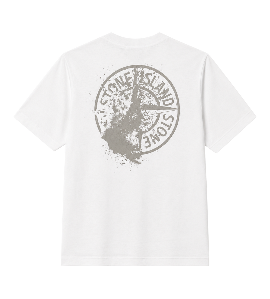 Kids Logo Print T-Shirt White