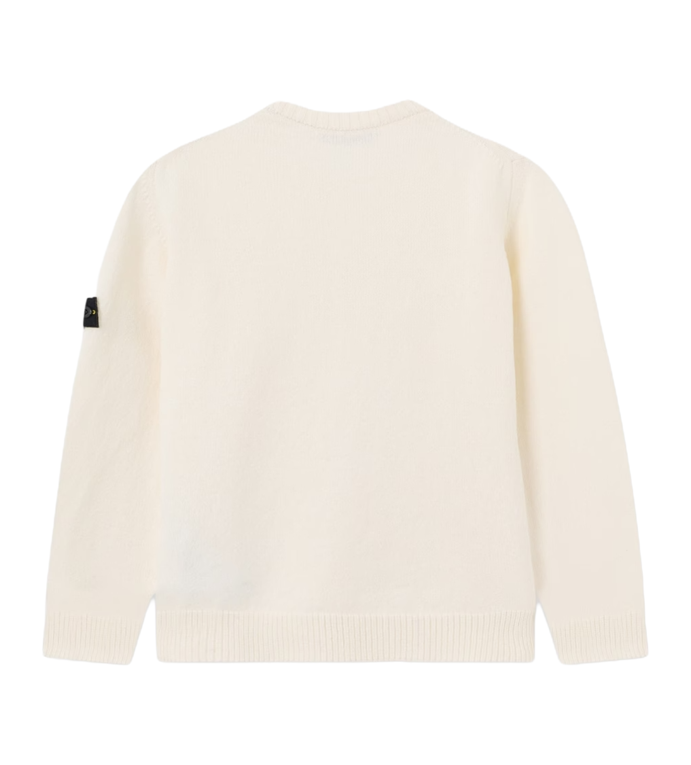 Stone Island Junior Crewneck Jumper in White