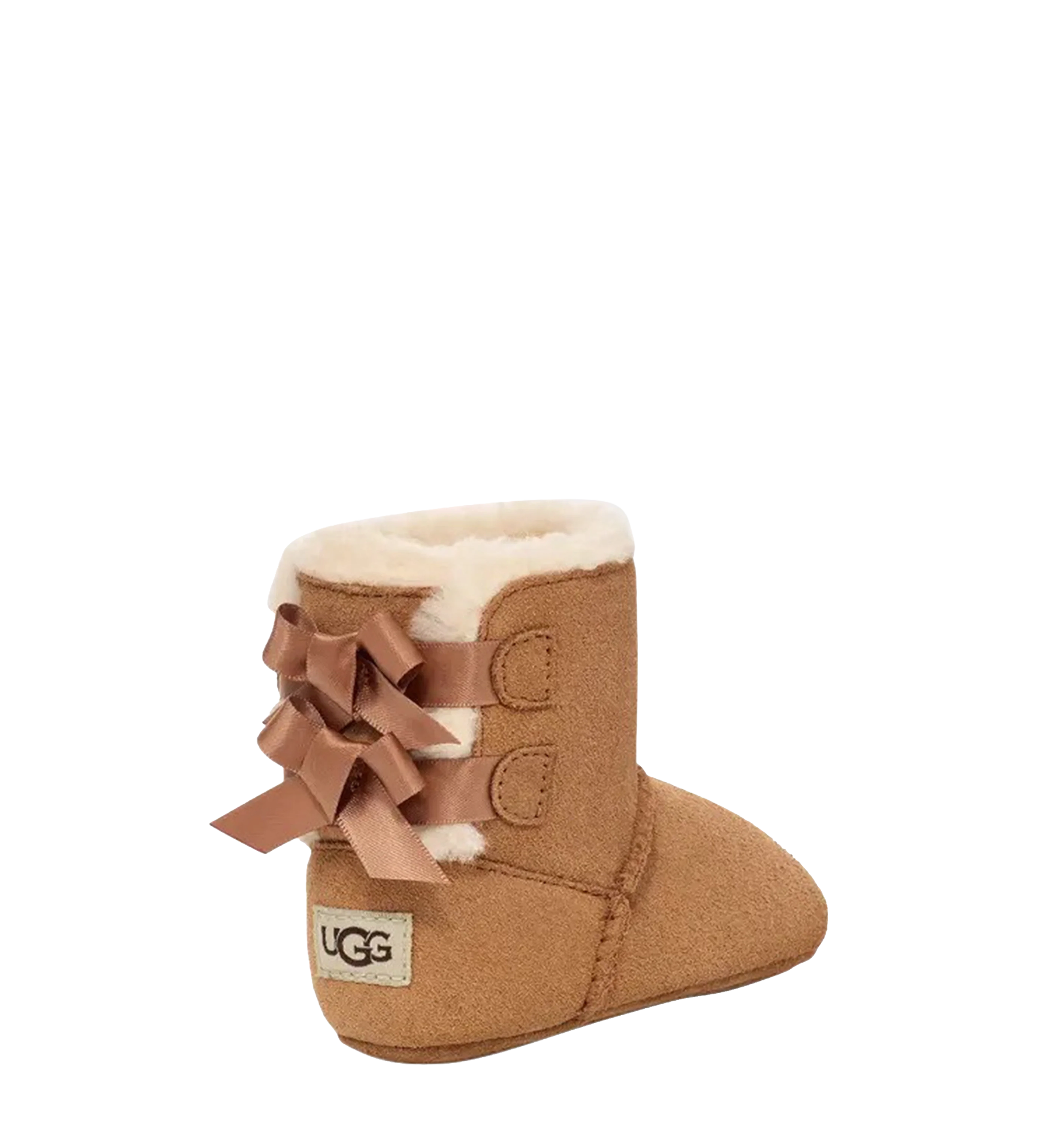 UGG Bailey striklaars in kastanje (baby)
