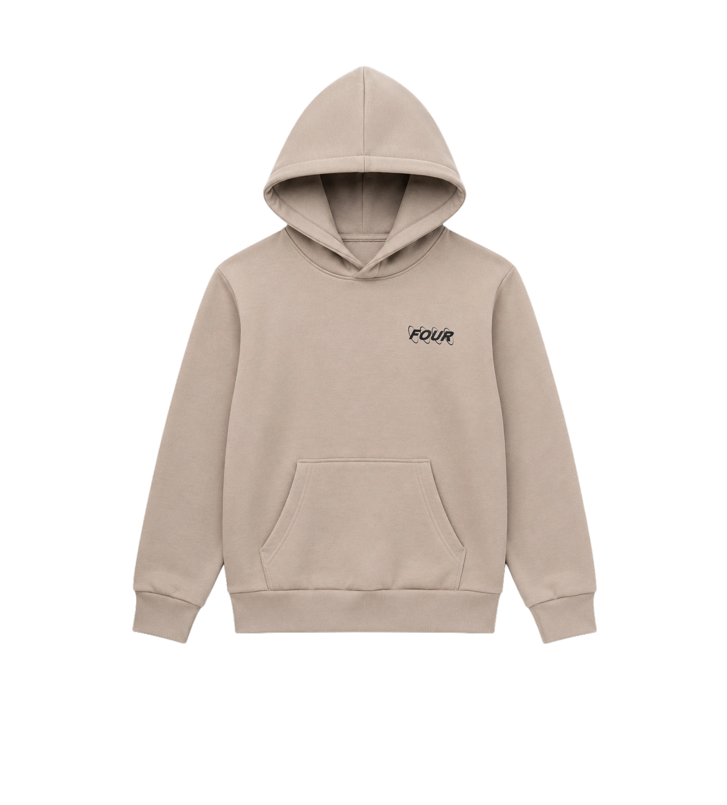 Circles Logo Hoodie Vintage Kaki