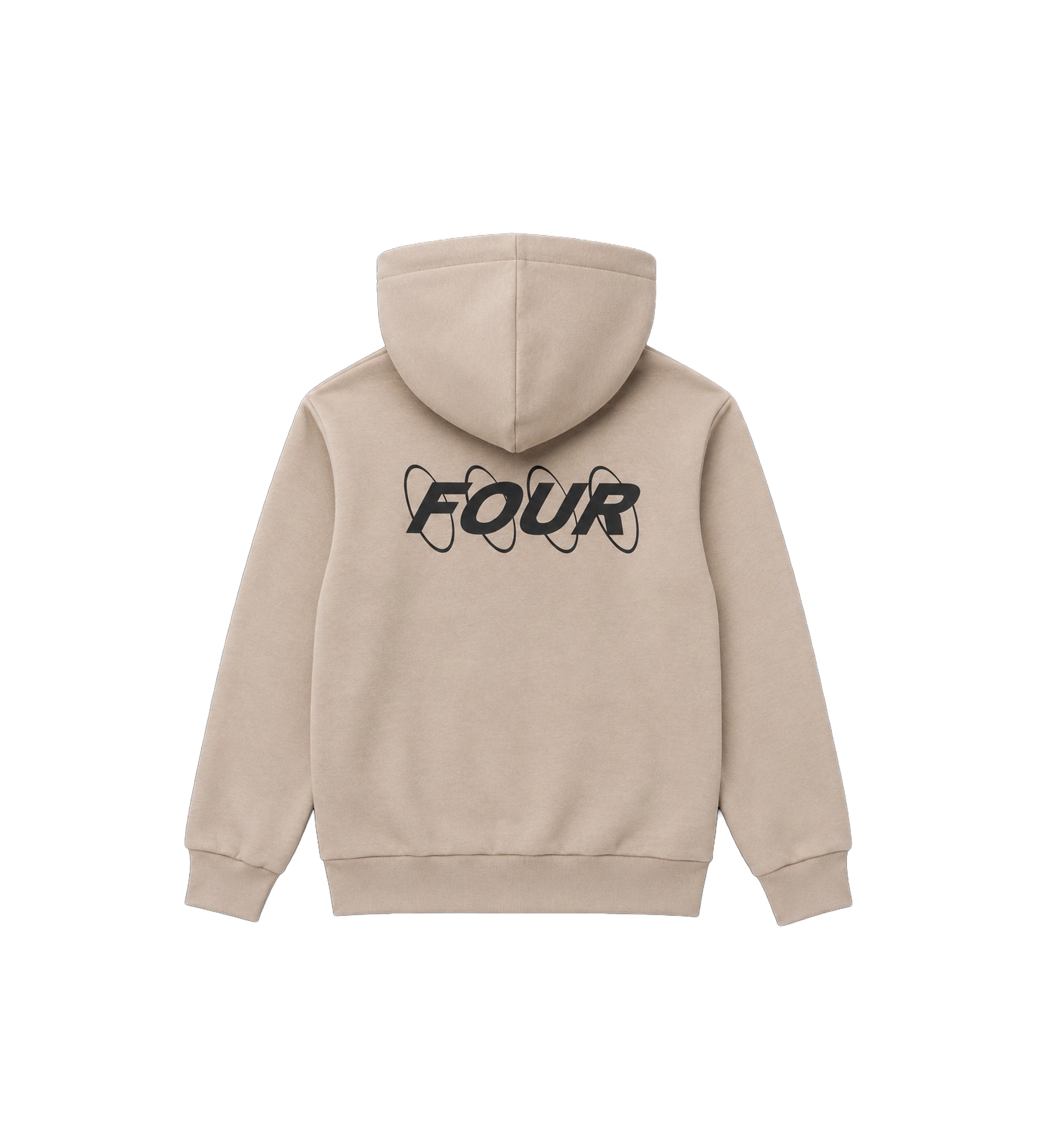 Circles Logo Hoodie Vintage Kaki