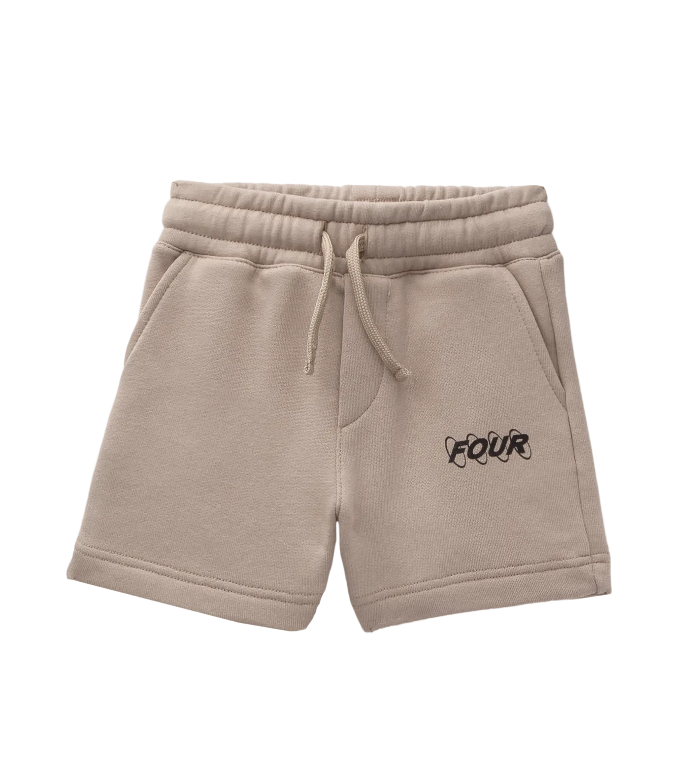 Baby Circles Logo Shorts Vintage Khaki