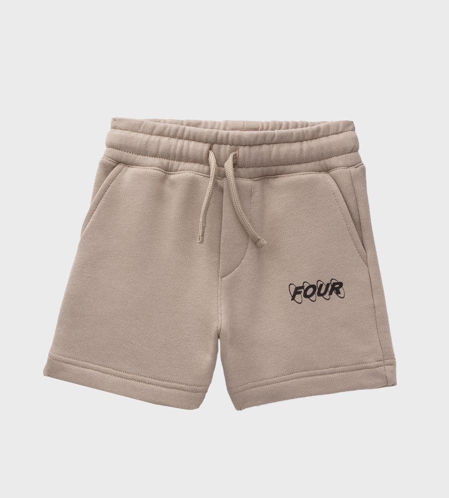 Baby Circles Logo Shorts Vintage Khaki