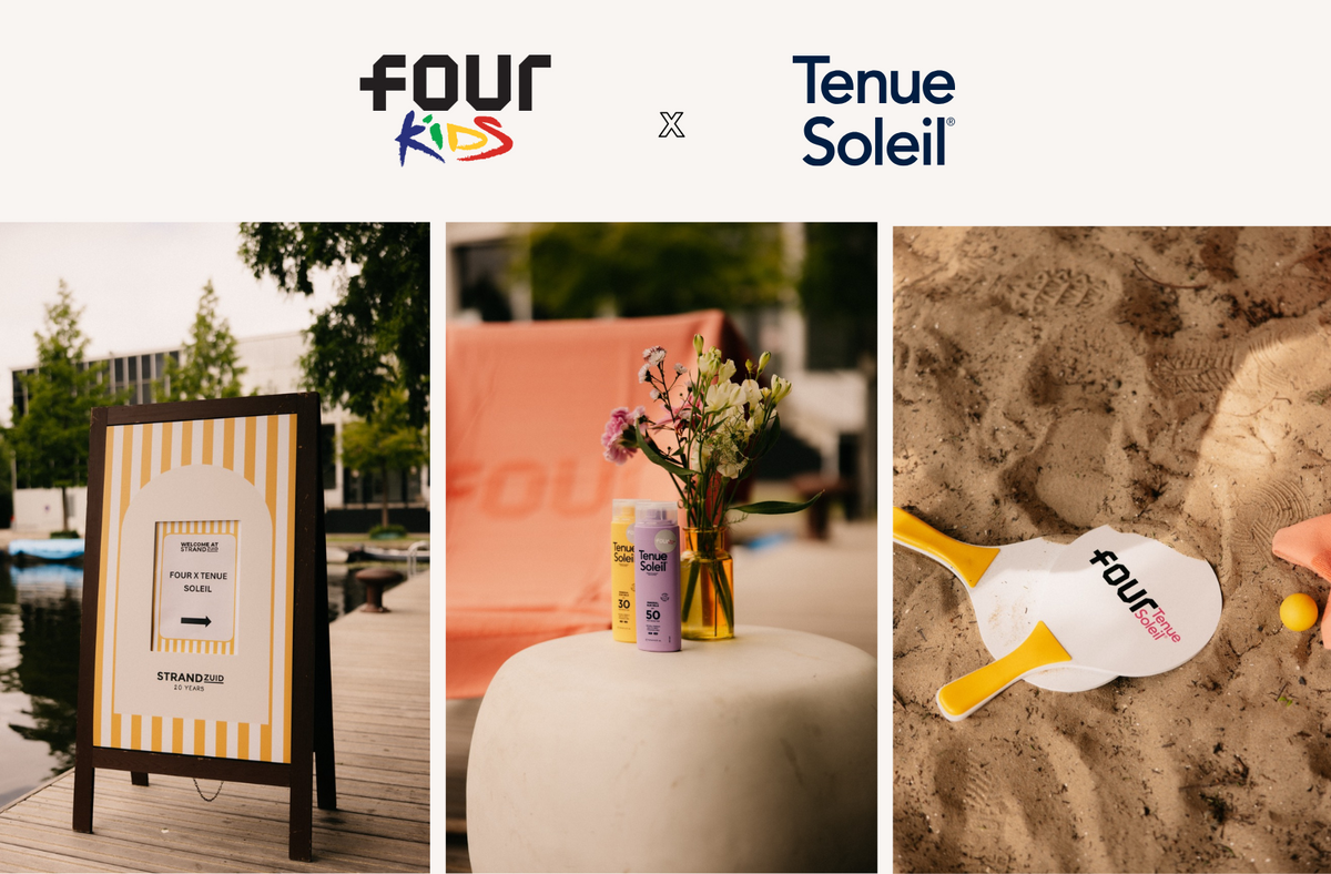 TENUE SOLEIL X FOUR KIDS AMSTERDAM SPF SWIMWEAR COLLECTION LAUNCH EVENT AT STRAND ZUID