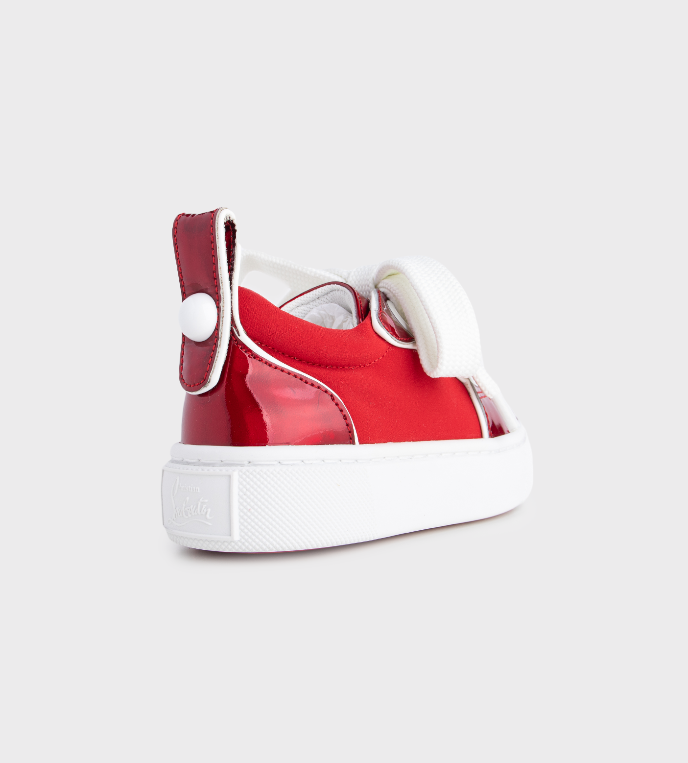 Low-Top Sneakers Red