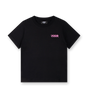 Circles Logo T-shirt Zwart / Roze