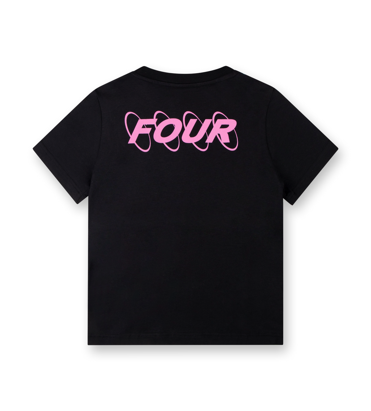 Circles Logo T-shirt Zwart / Roze