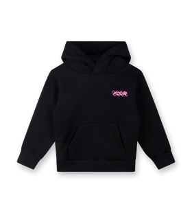 Circles Logo Hoodie Zwart/Roze