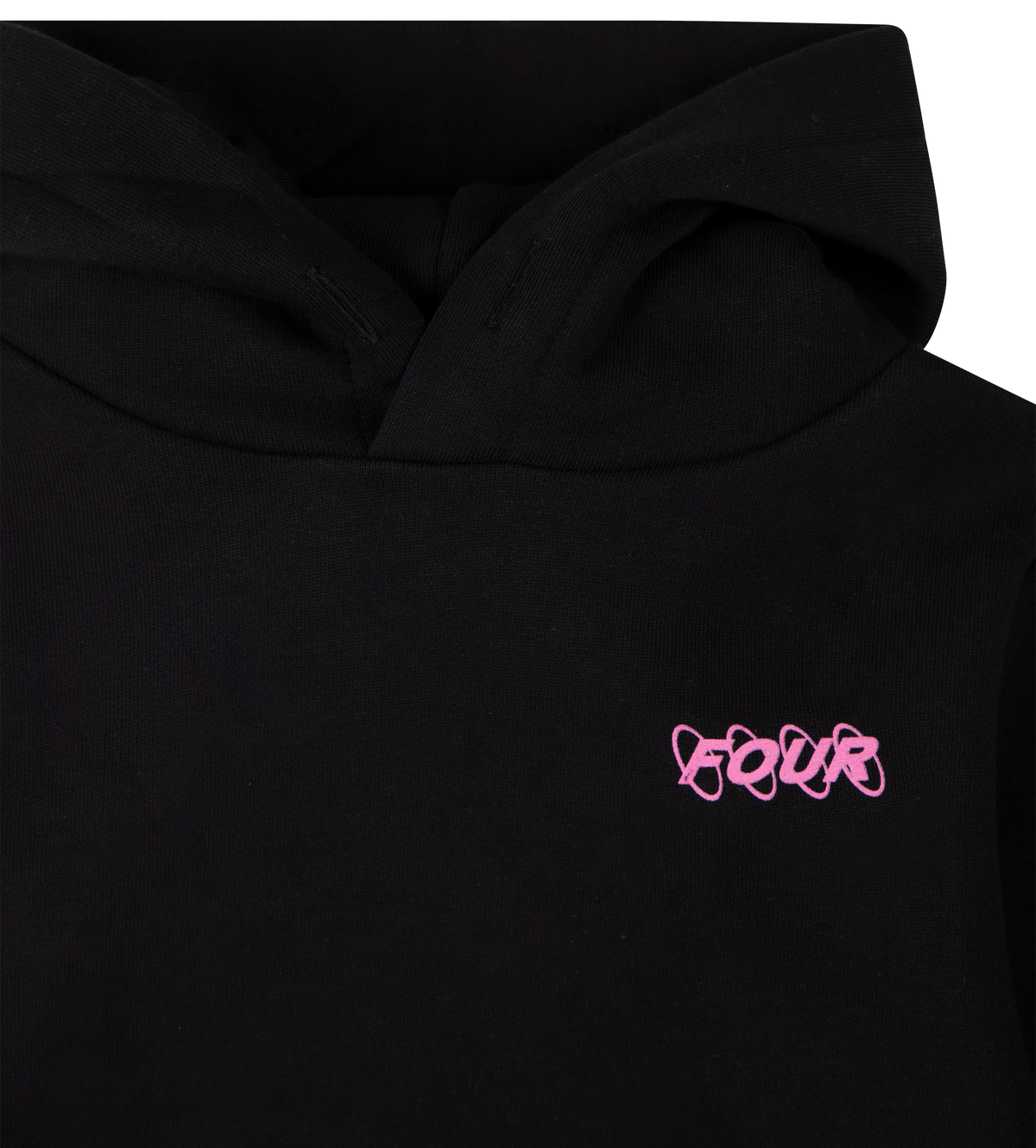 Circles Logo Hoodie Zwart/Roze
