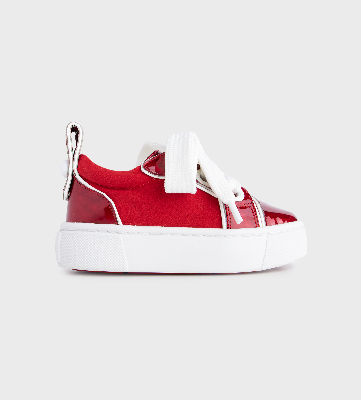 Low-Top Sneakers Red