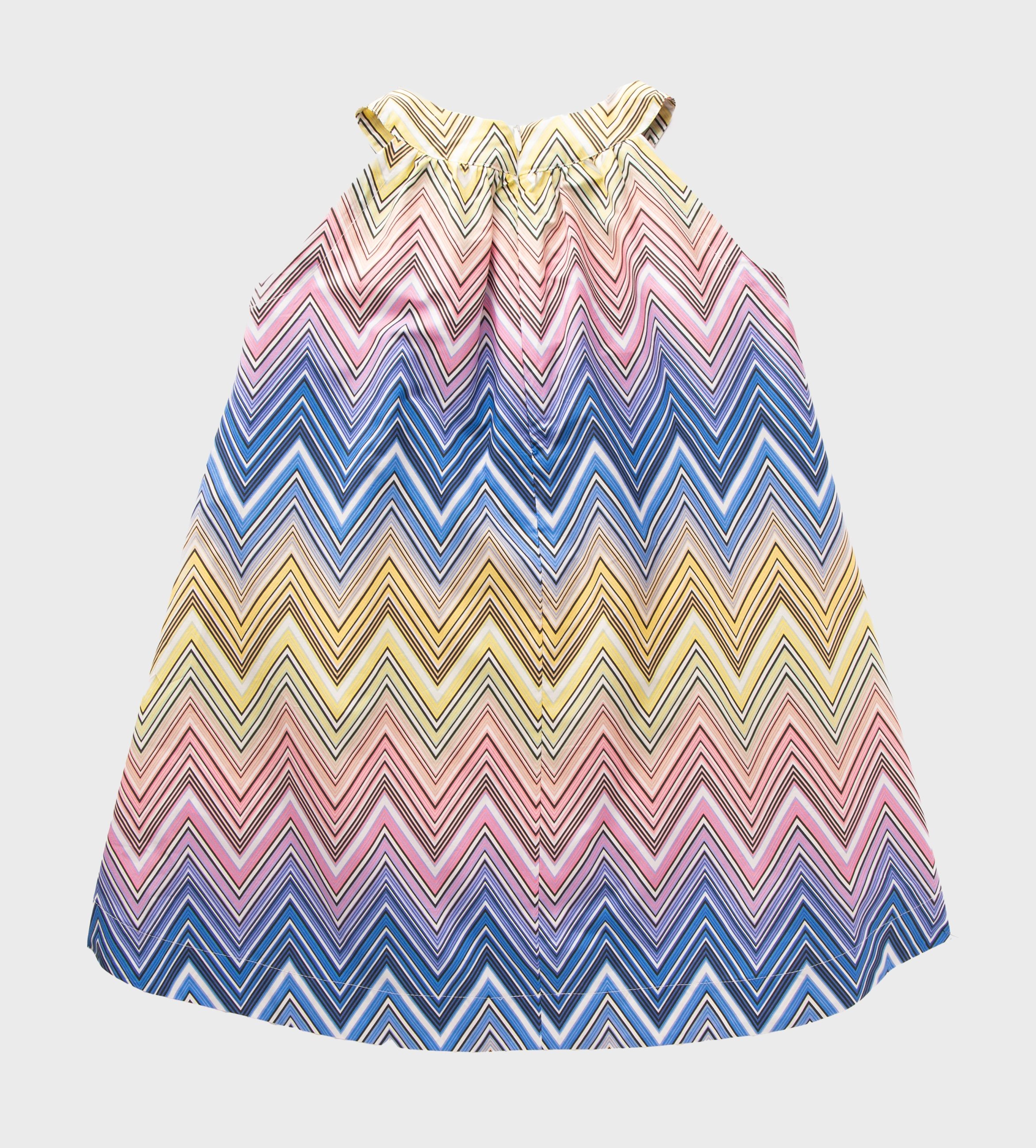 Zigzag-Print Dress Multi