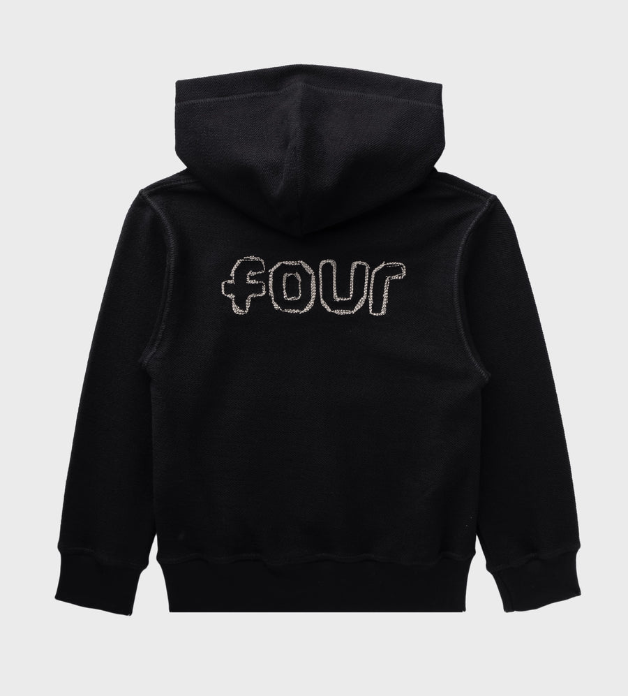 Inside Out Hoodie Black