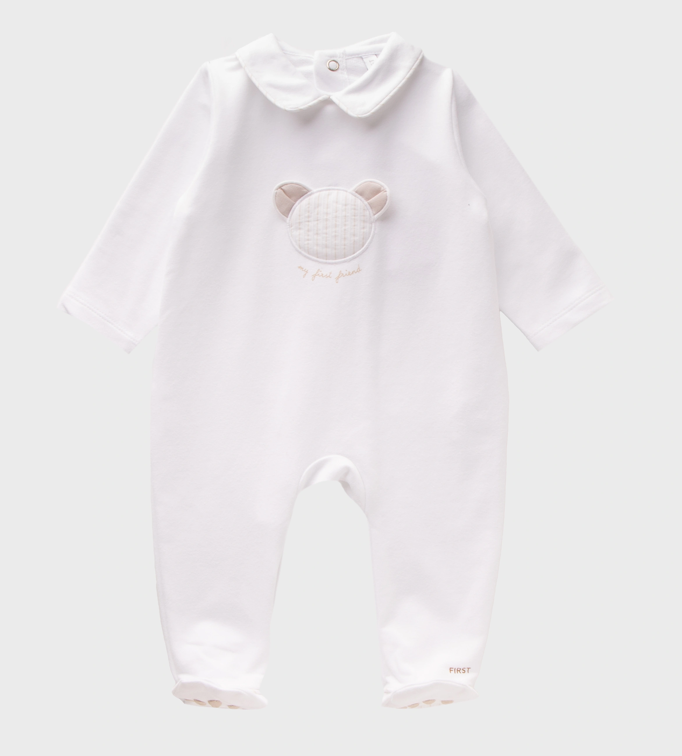 Bodysuit Bear White