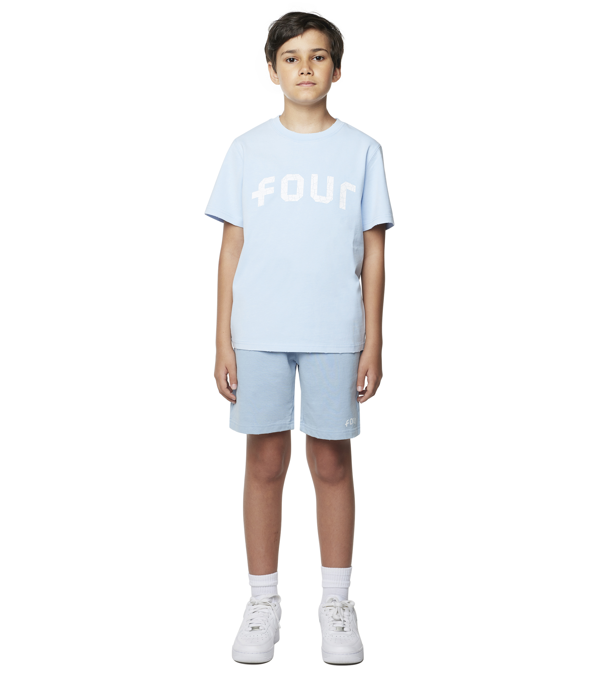 Arch T-shirt Washed Ice Blue