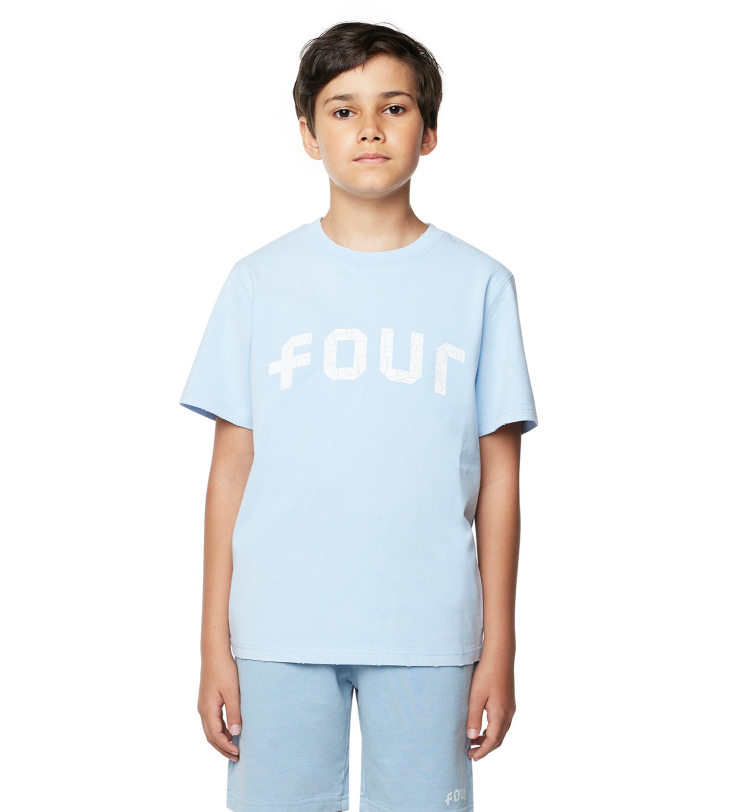 Arch T-shirt Washed Ice Blue