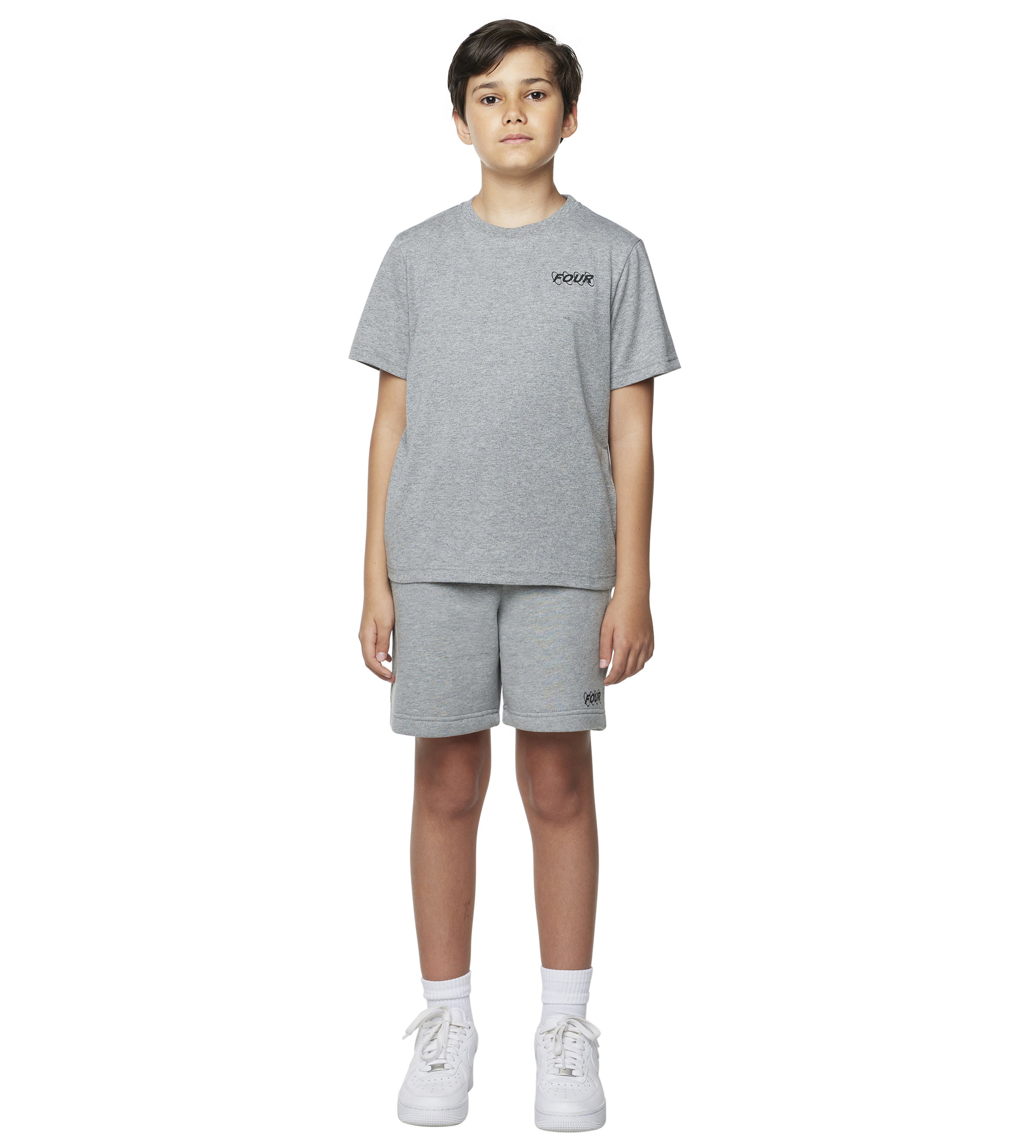 Circles Logo T-shirt Grey