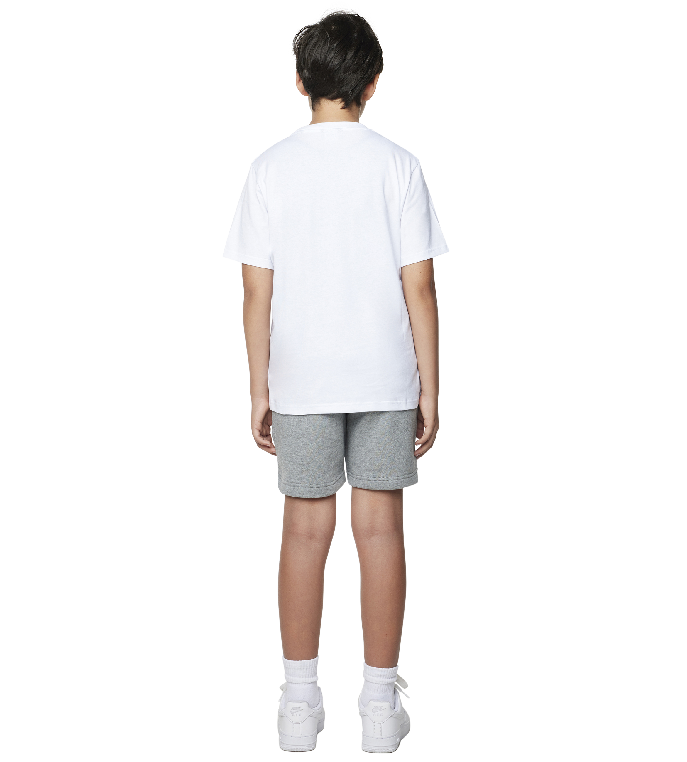 Four Kids Logo Pocket Tee White
