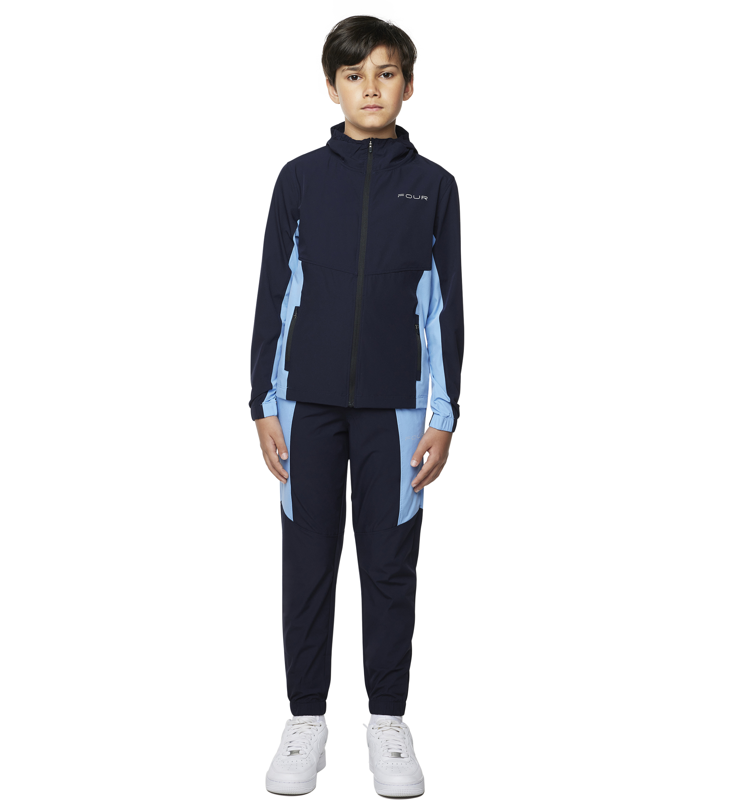 Sportswear Trackjacket Navy/ Light Blue