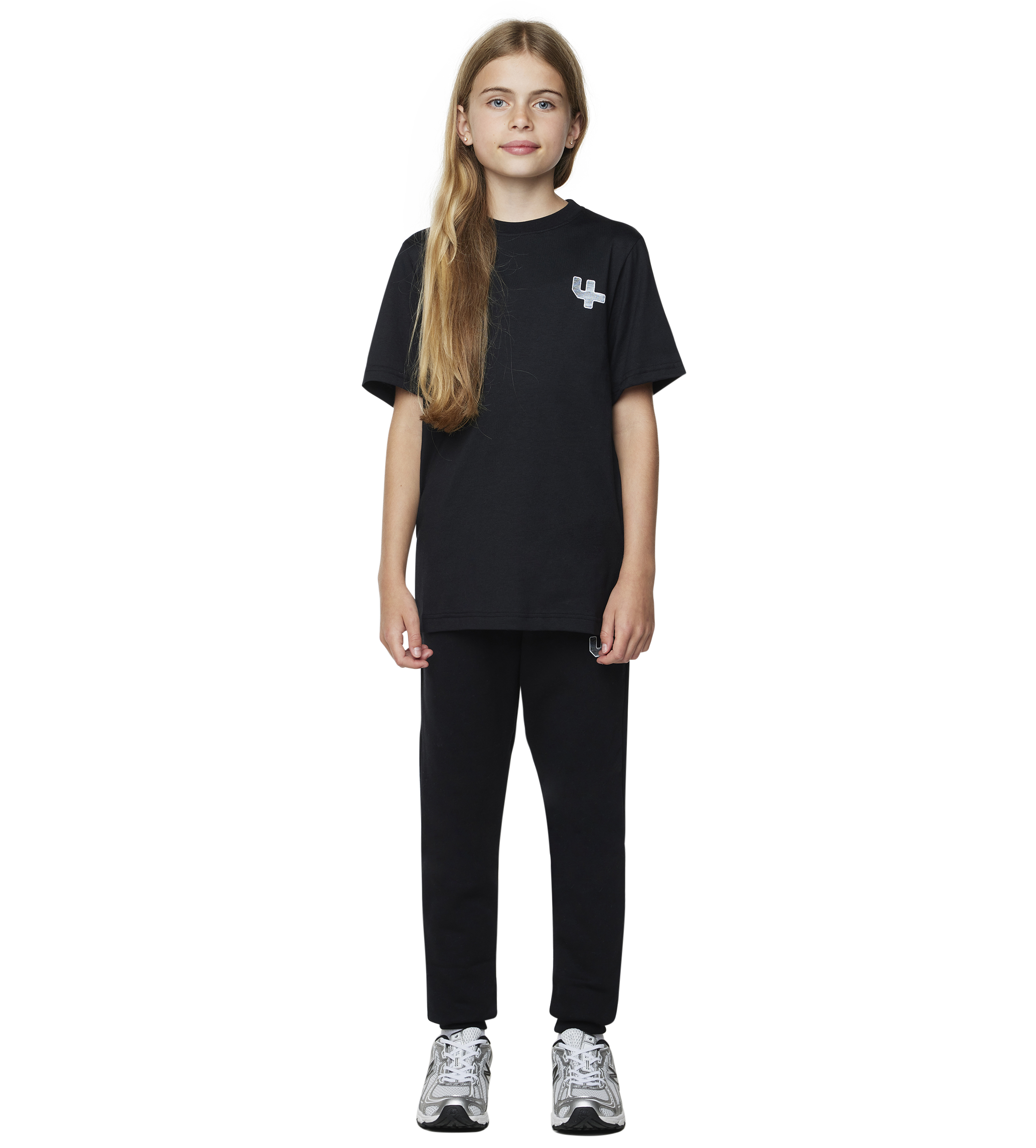 Outline Logo T-shirt Black