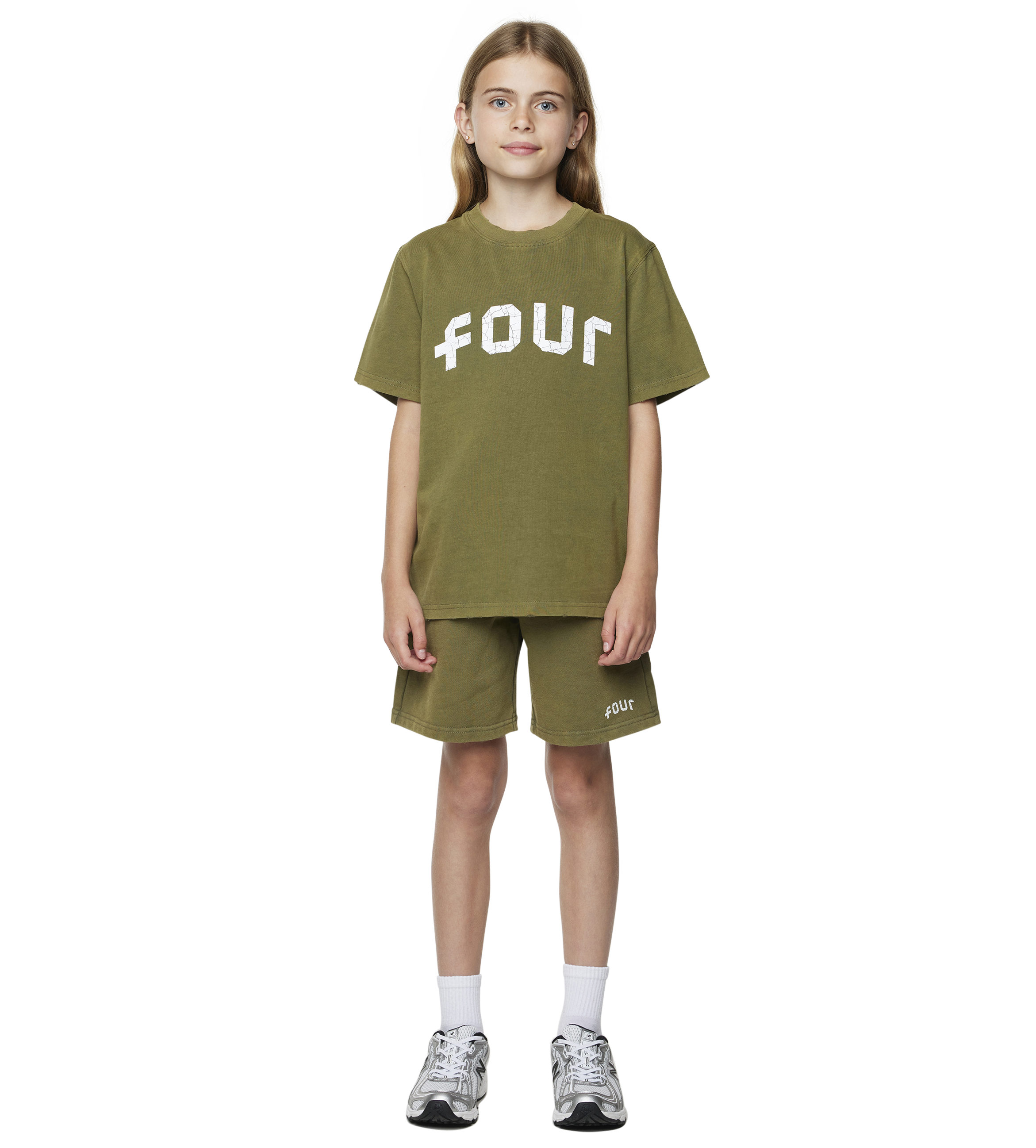 Arch T-shirt Washed Olive