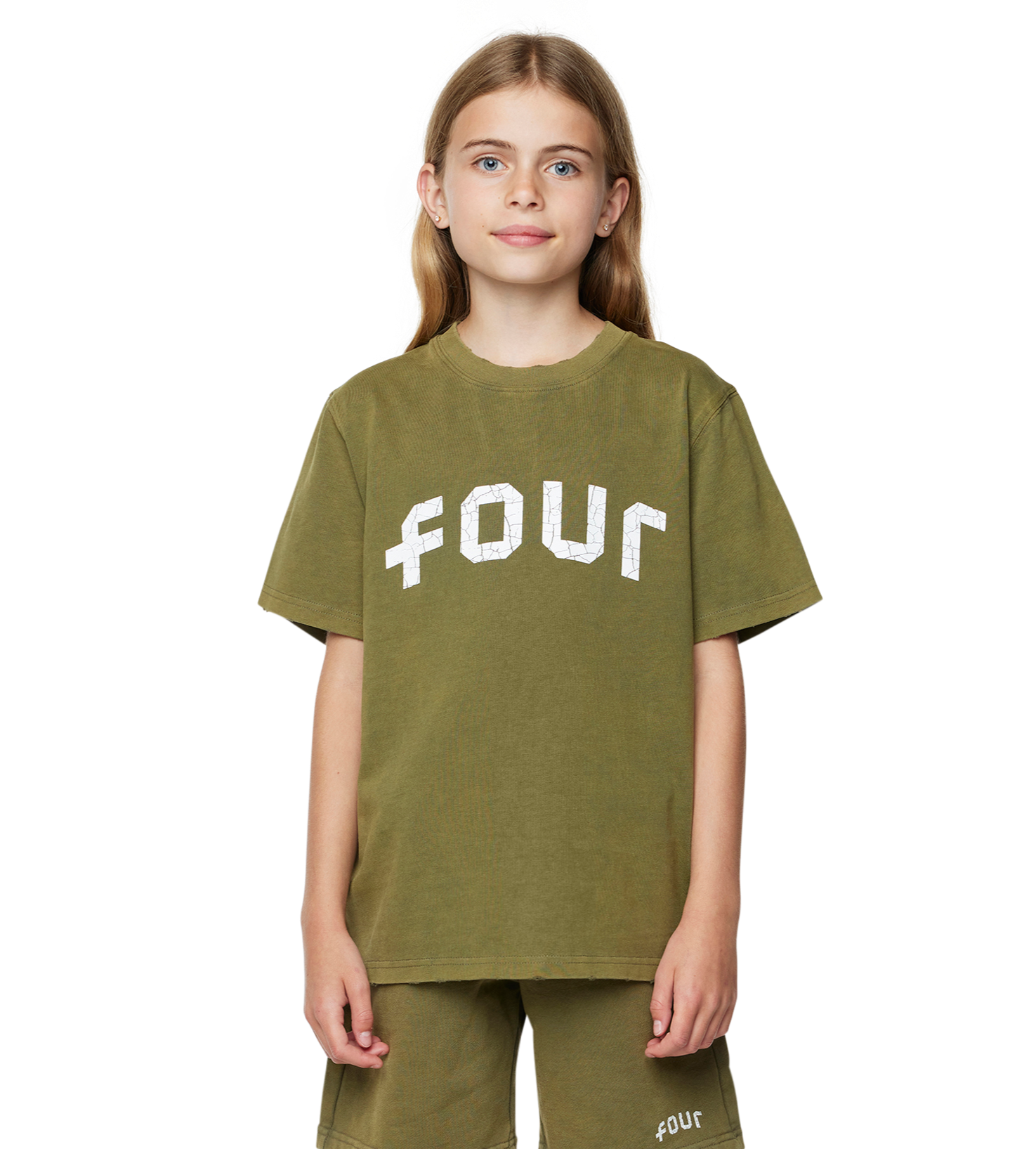 Arch T-shirt Washed Olive