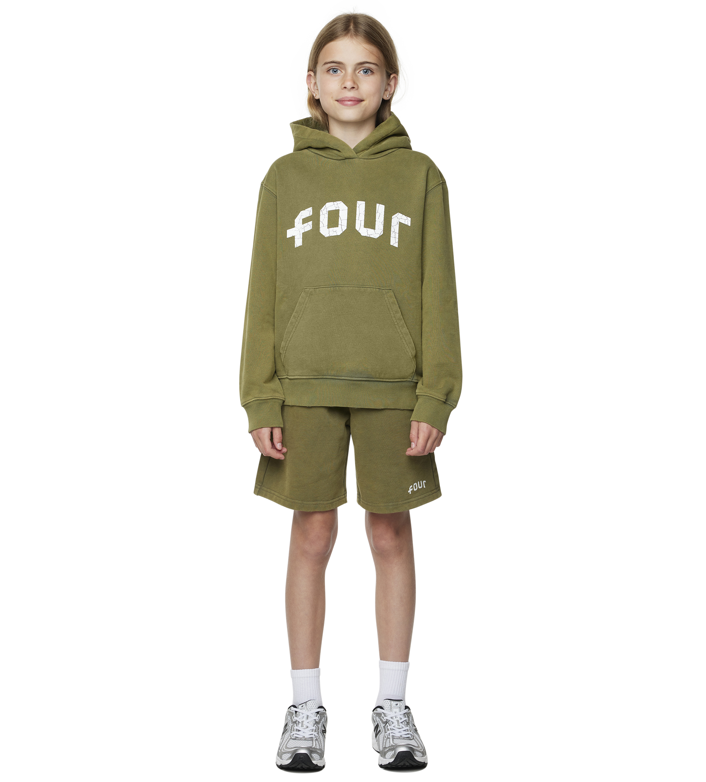 Arch Hoodie Washed Olive