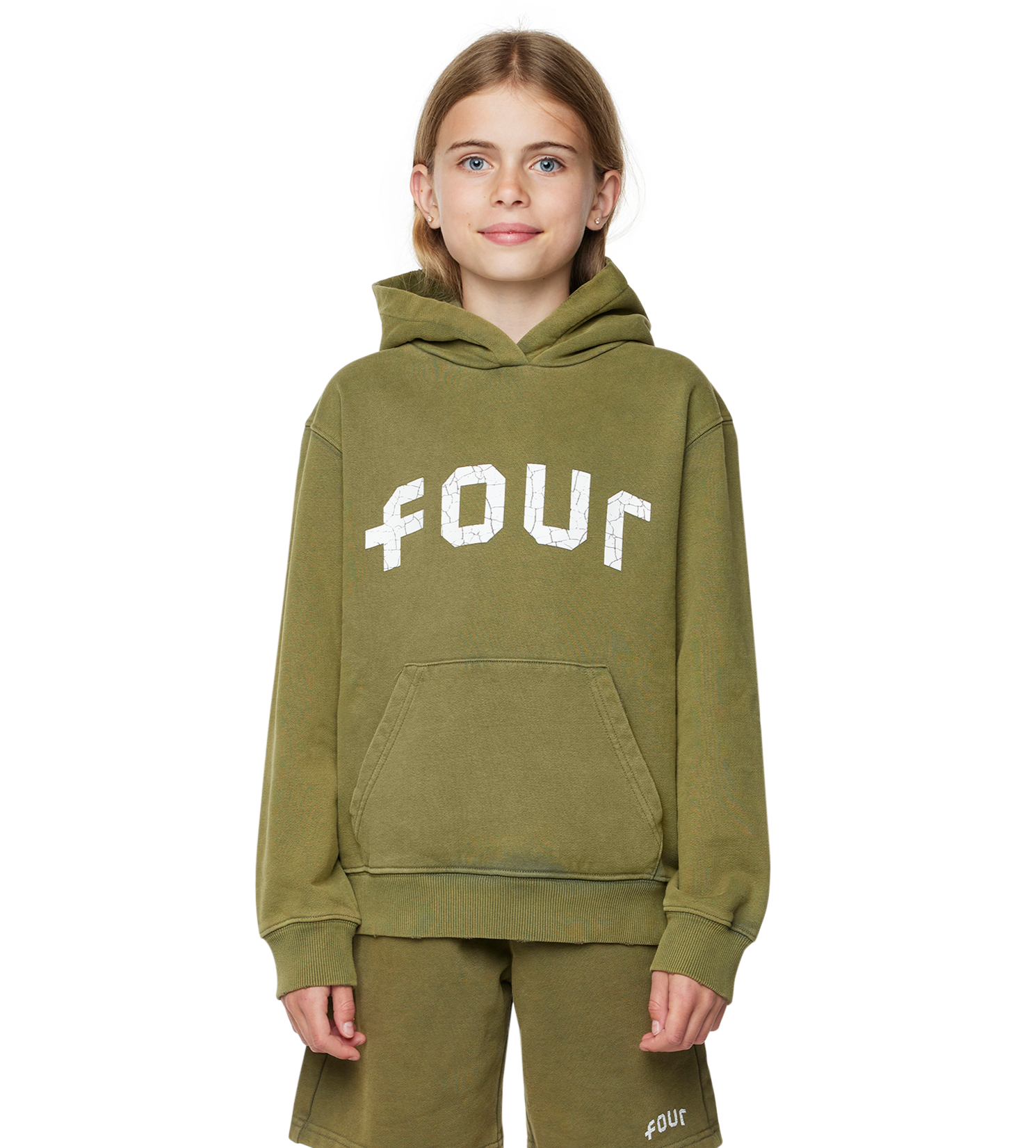 Arch Hoodie Washed Olive