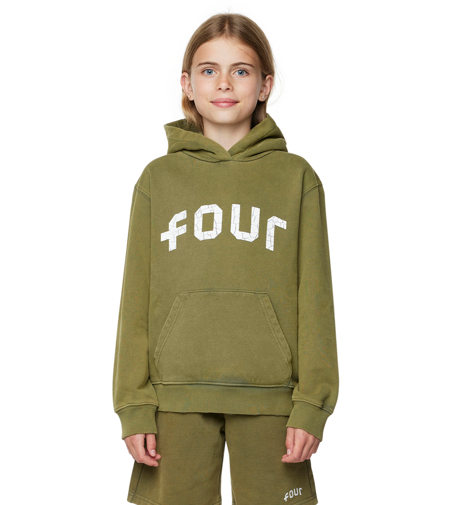 Arch Hoodie Washed Olive