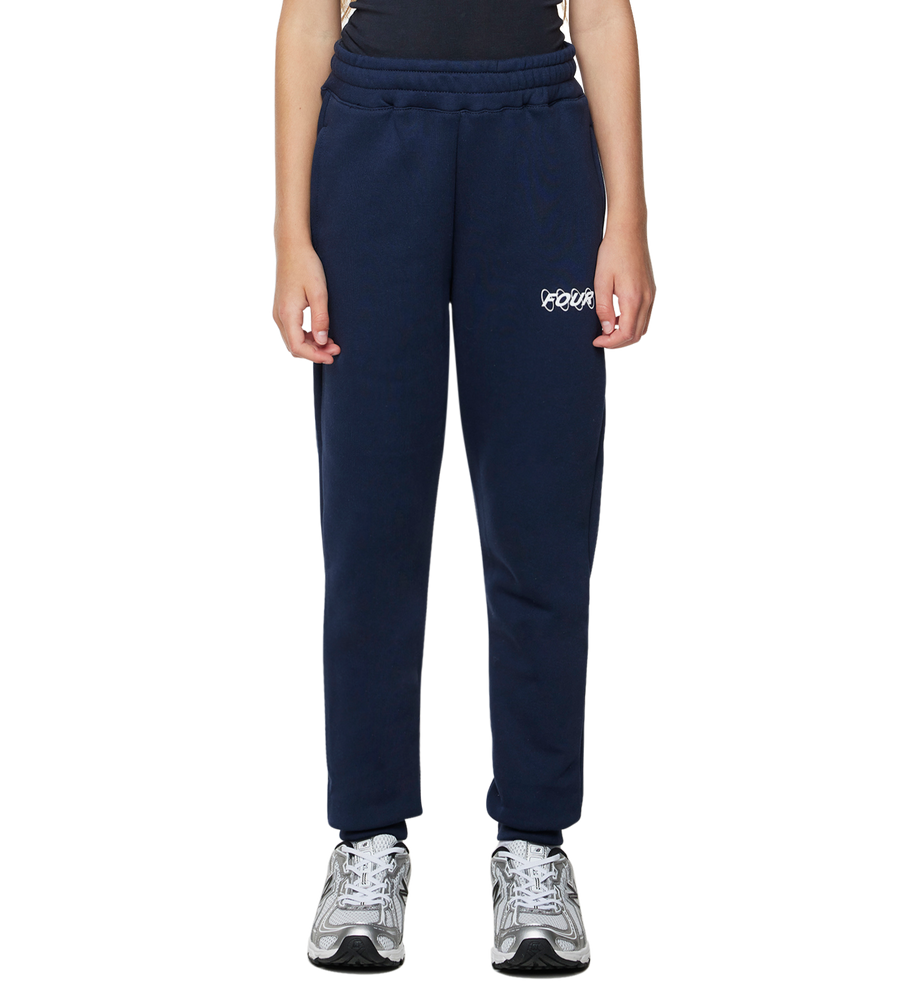 Circles Logo Sweatpants Marine Blue