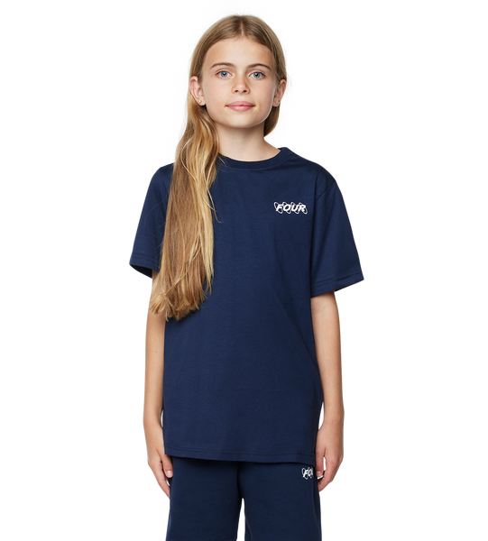FOUR Circles Logo T-Shirt Marine Blue | 210000076231