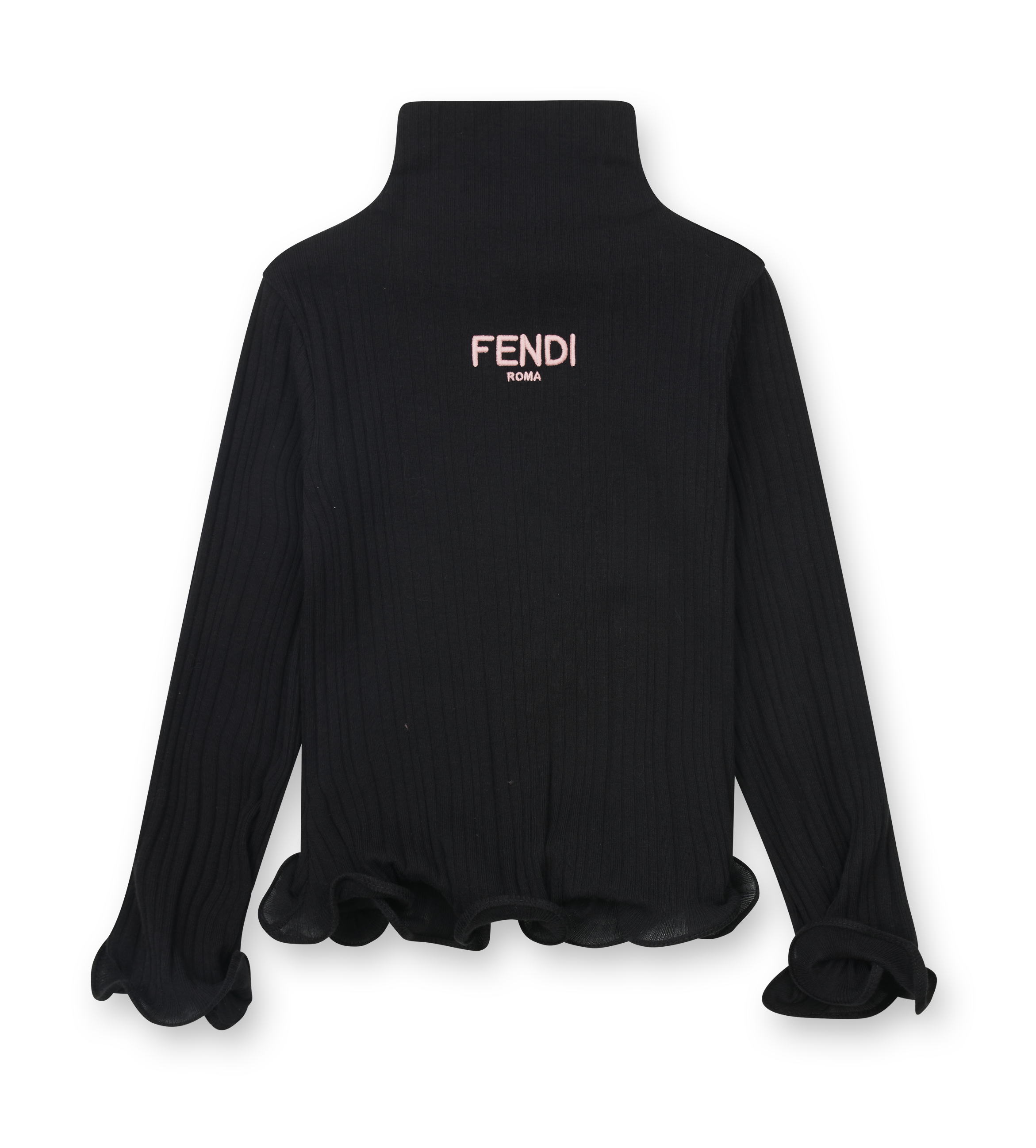 Fendi Logo-Detail Sweater Black (Kids)